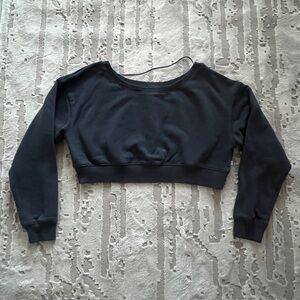 Cotton on cropped sweat shirt